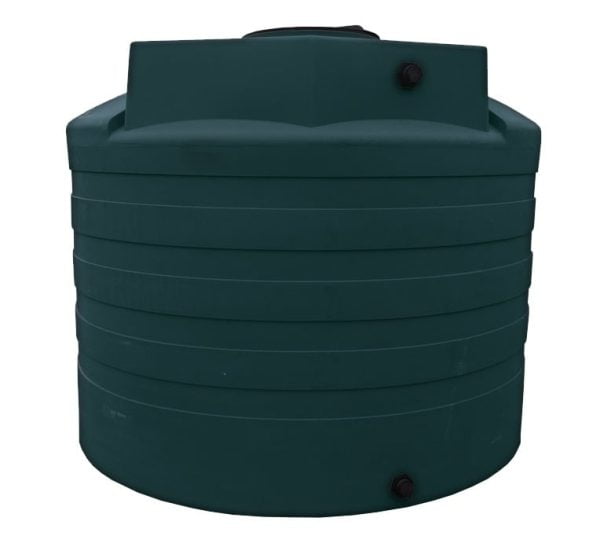 2,650 Gallon Rain Harvesting Round Tank 102”D x 80”H