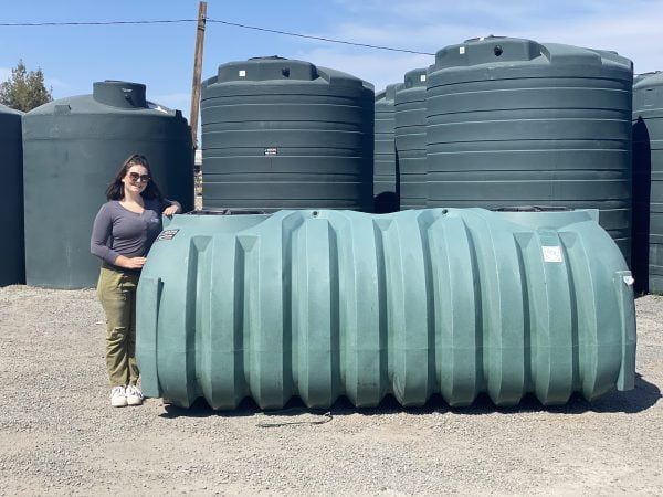 1250 Gallon Septic Tank - NexGen D2. IAMPO. Double Compartment. 60”D x 51”H x 157”L