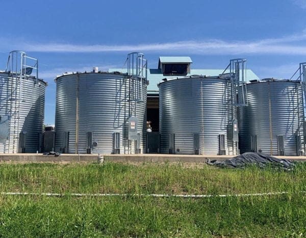 25000 Gallons Galvanized Water Storage Tank