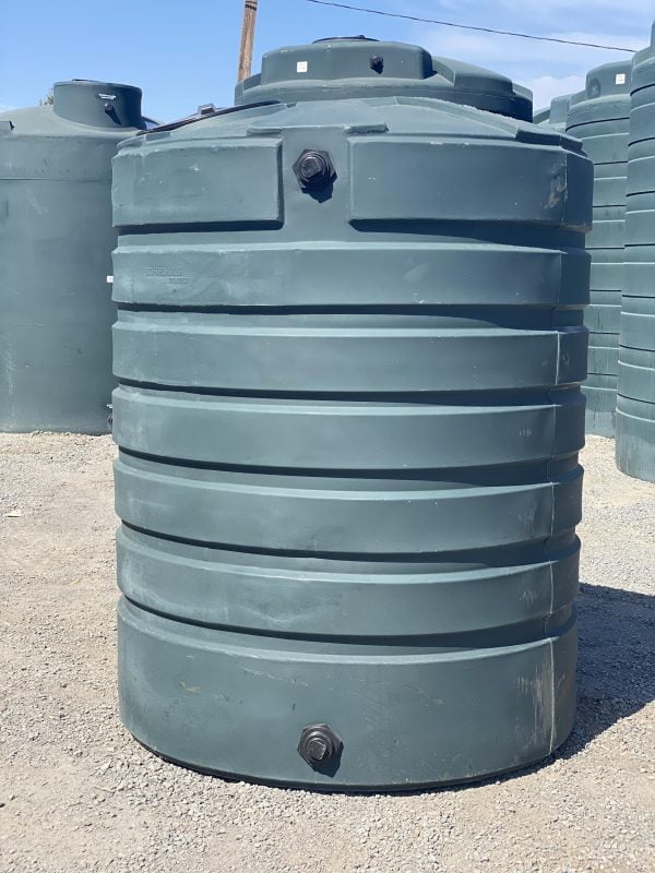 865 Gallon Water Storage Round Tall Tank 61”D x 75”H - Image 2