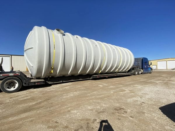 15000 Gallon Underground Fiberglass Tank - Diameter:  10 ft